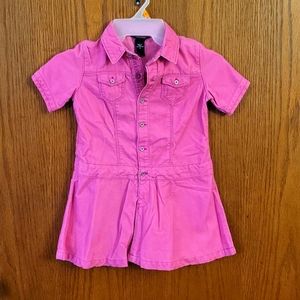 Nautica pink corduroy dress